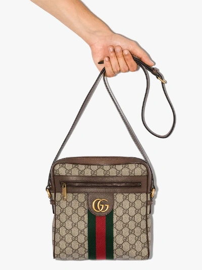Gucci Brown Gg Supreme Messenger Bag