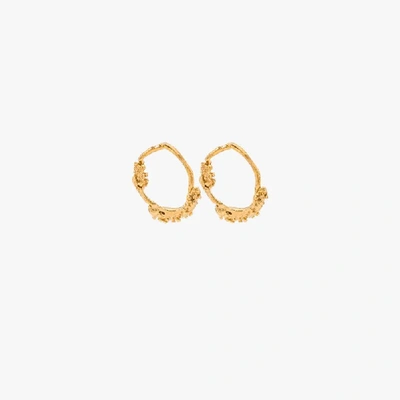 Shop Alighieri Gold-plated Unreal City Hoop Earrings
