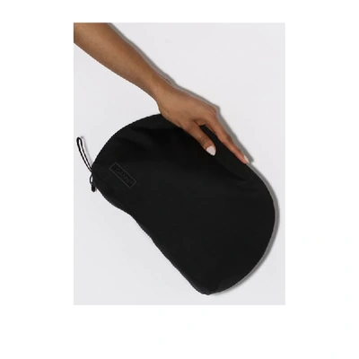 Shop Ganni Black Makeup Bag