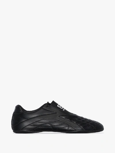 Shop Balenciaga Black Zen Sneakers