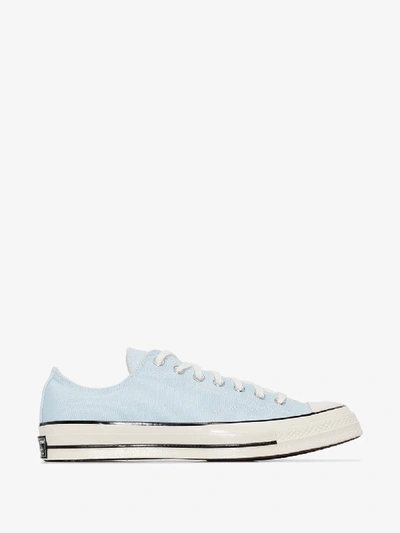 Shop Converse Chuck 70 Low Top Sneakers In Blue