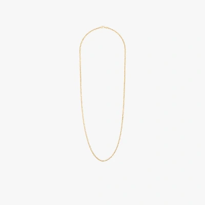 Shop Tom Wood Sterling Silver Chain Necklace In Gold