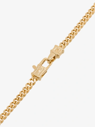 Shop Tom Wood Sterling Silver Chain Necklace In Gold