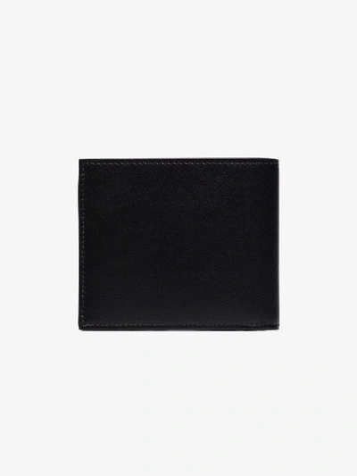 Shop Givenchy Logo Bifold Wallet In Black