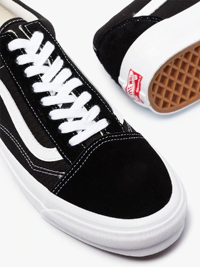 Shop Vans Black Ua Og Authentic Low Top Sneakers