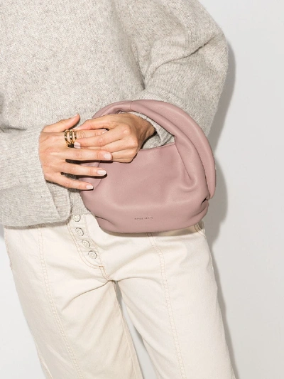 Shop Danse Lente Neutral Lola Leather Tote Bag In Neutrals