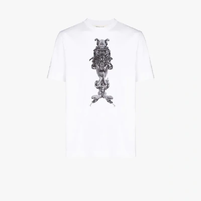 Shop Alyx Manico Print T-shirt In White