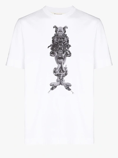 Shop Alyx Manico Print T-shirt In White