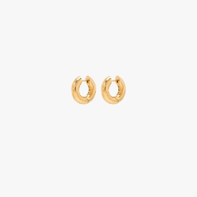 Shop All Blues Gold Vermeil Almost Hoop Earrings