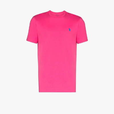 Shop Polo Ralph Lauren Poloshirt Mit Schmalem Schnitt In Rosa