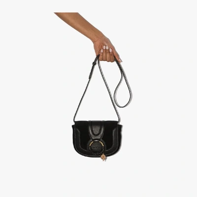 Shop See By Chloé Black Hana Mini Leather Cross Body Bag