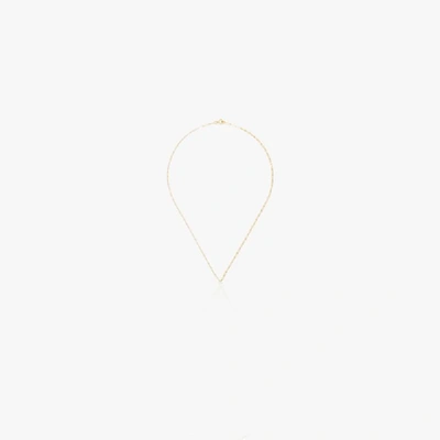 Yvonne Léon 18kt Yellow Gold Mixed Chain Diamond Necklace In Yellow Gold