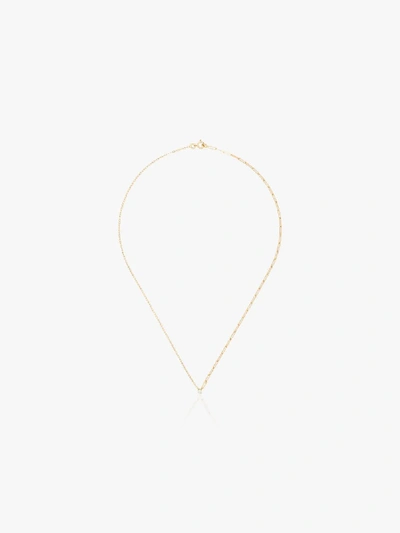 Yvonne Léon 18kt Yellow Gold Mixed Chain Diamond Necklace In Yellow Gold