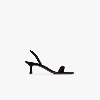 Shop Neous Tulip 55 Slingback Sandals In Black