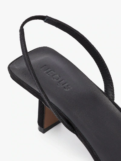 Shop Neous Tulip 55 Slingback Sandals In Black