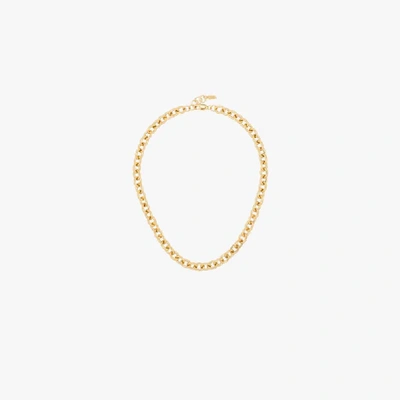 Loren Stewart Gold-plated Round Link Chain Necklace In Gold