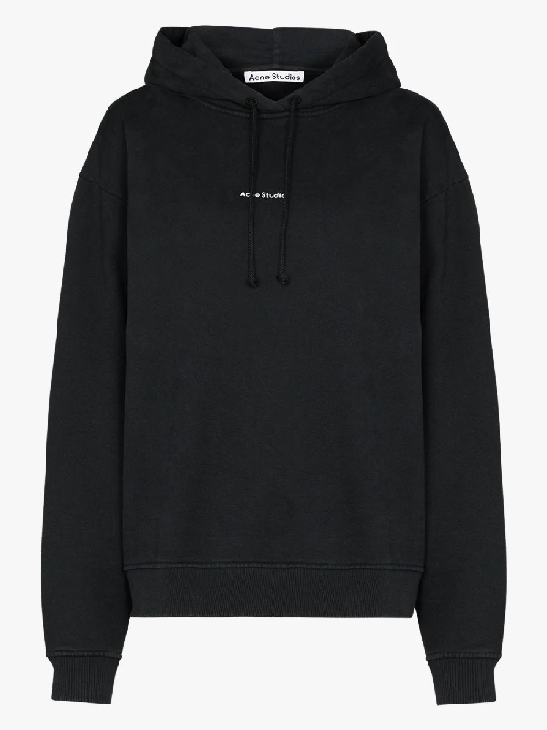 acne studios logo print sweatshirt