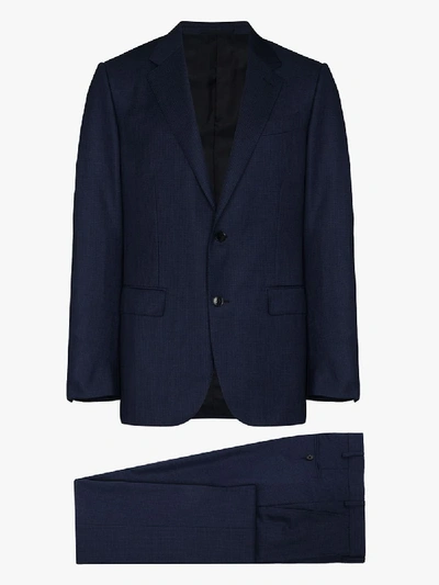 Shop Ermenegildo Zegna Milano Single-breasted Suit In Blue