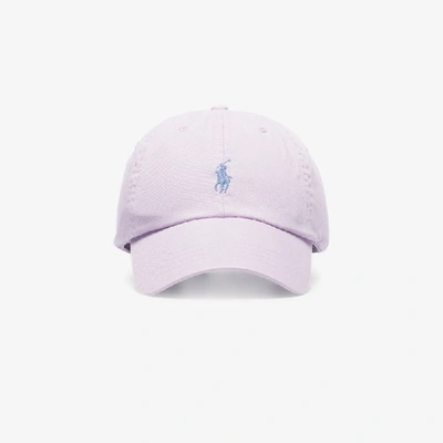 Shop Polo Ralph Lauren Purple Classic Cotton Sport Cap