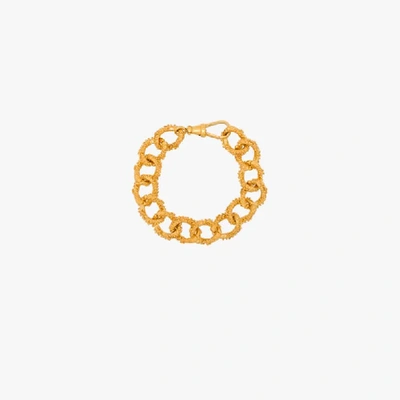 Shop Alighieri Gold-plated Unreal City Bracelet