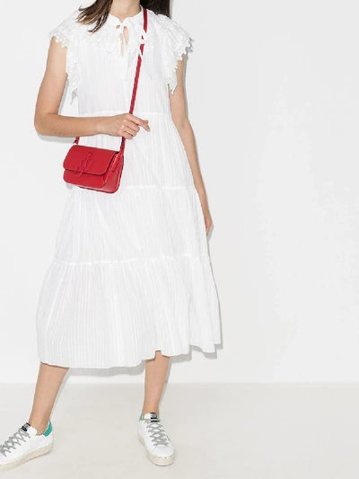 Shop See By Chloé White Cotton Midi Dress