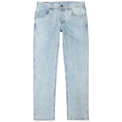 Shop Gucci Light Blue Slim-leg Jeans In Denim