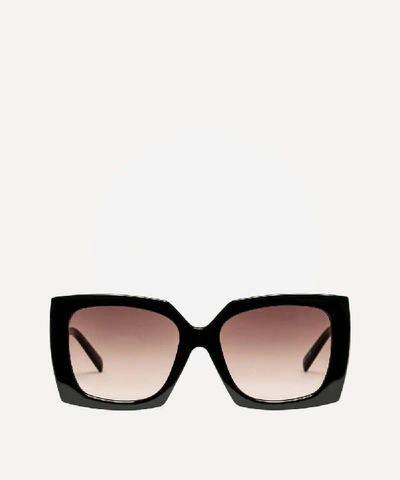 Shop Le Specs Discomania Oversized Sunglasses In Black