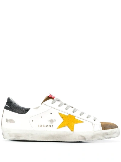 Shop Golden Goose Superstar Sneakers In White