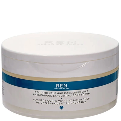 Shop Ren Clean Skincare Skincare Atlantic Kelp And Magnesium Salt Anti-fatigue Exfoliating Body Scrub 150
