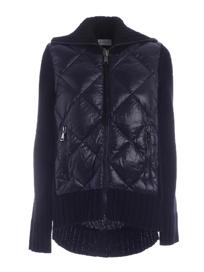 Shop Moncler Down Jacket In Black