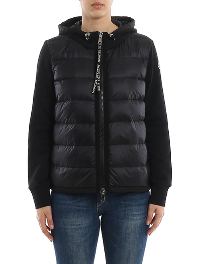 Shop Moncler - Down Jacket In Black