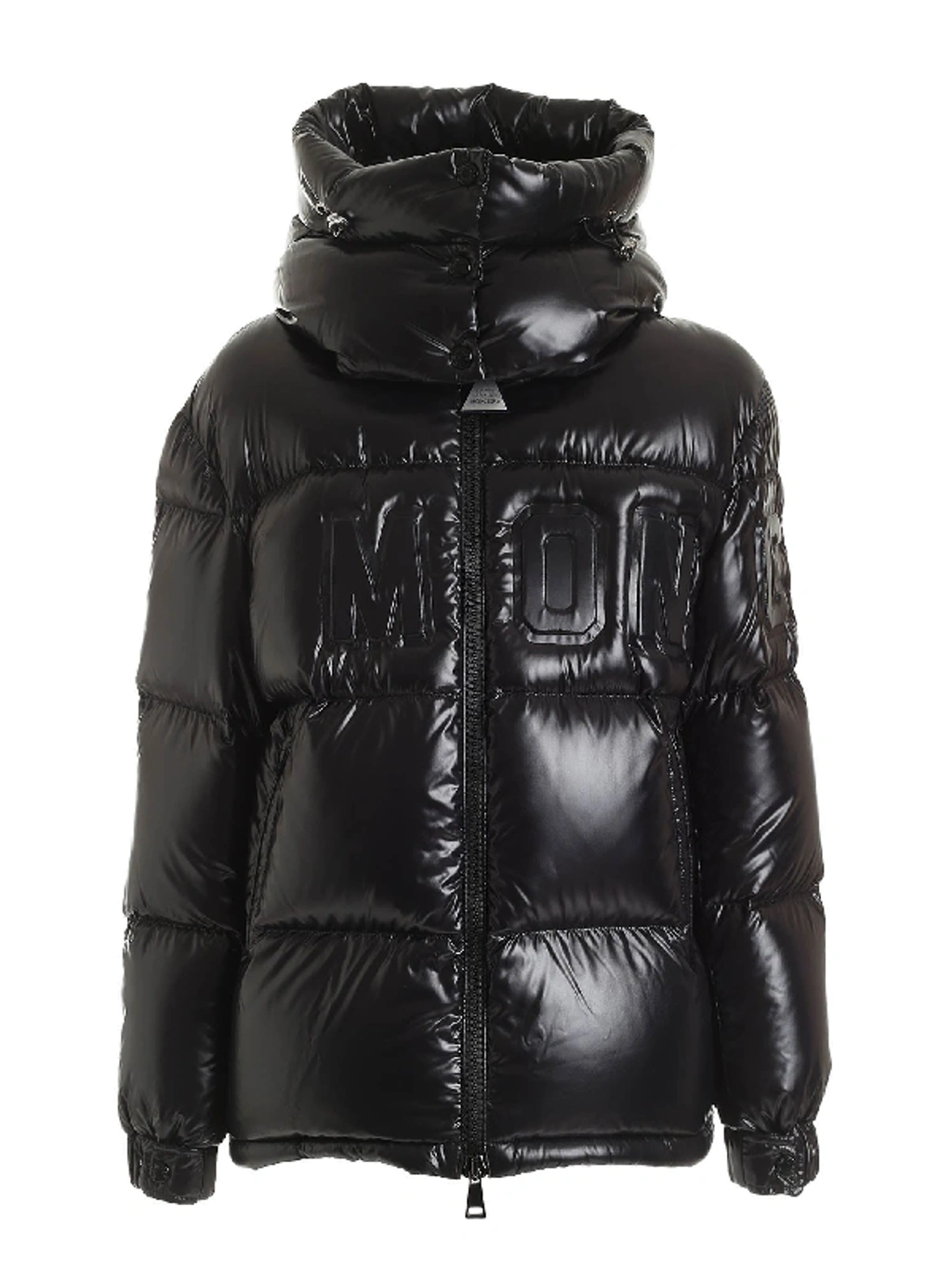 Moncler Guernic Black Quilted Shell Jacket | ModeSens