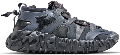 Pre-owned Nike  Ispa Overreact Sandal Black In Black/anthracite-black