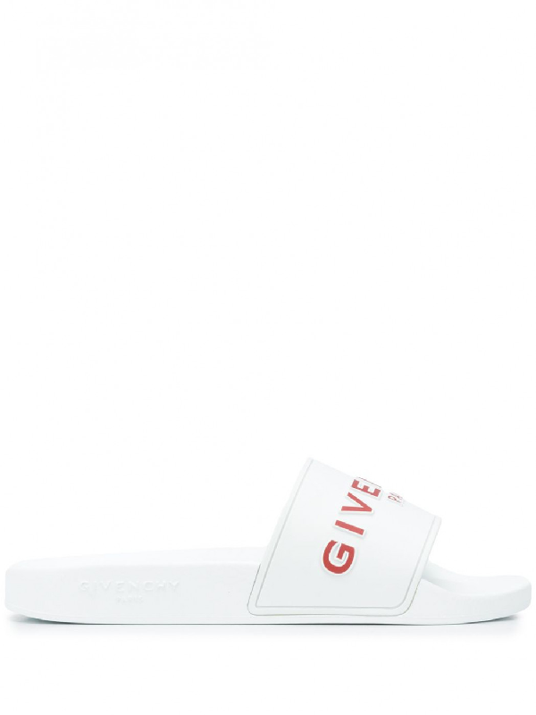 givenchy slippers white