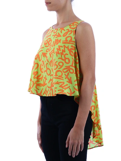 Jeremy Scott Green Top In Green