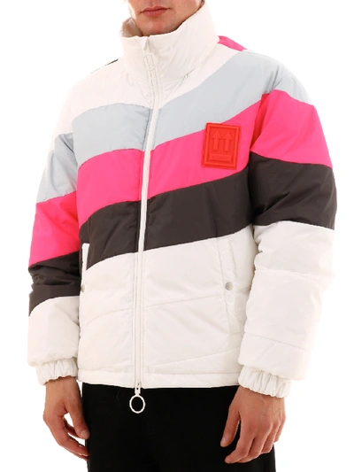 Shop Off-white Puffer Jacket In White