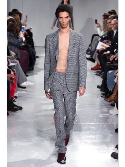 Shop Calvin Klein 205w39nyc Grey Blazer