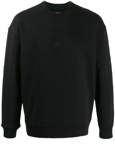 Shop A-cold-wall* Sweatshirt Logo Black