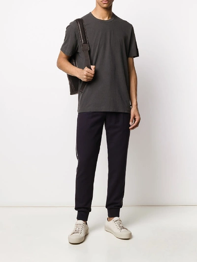 Shop James Perse T-shirt Gray In Grey