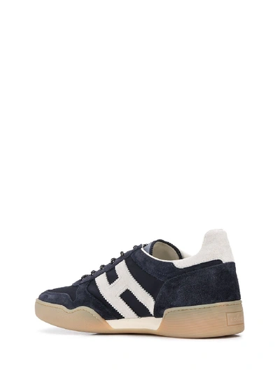 Shop Hogan Sneakers H357 Blue