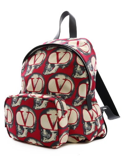 Shop Valentino Backpack Undercover In Red