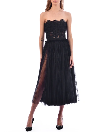 Shop Dolce & Gabbana Flared Skirt In Black