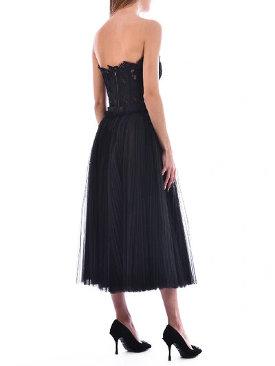 Shop Dolce & Gabbana Flared Skirt In Black