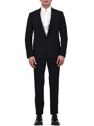 Tonello Two-piece Black Tuxedo In Black