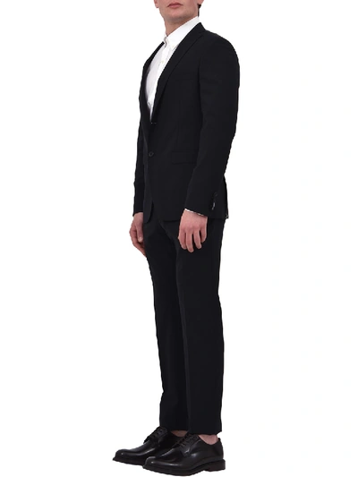 Tonello Two-piece Black Tuxedo In Black