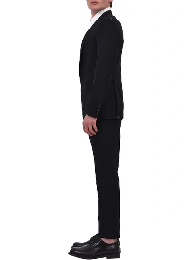 Tonello Two-piece Black Tuxedo In Black