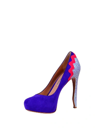 Shop Nicholas Kirkwood Pumps Viola In Purple