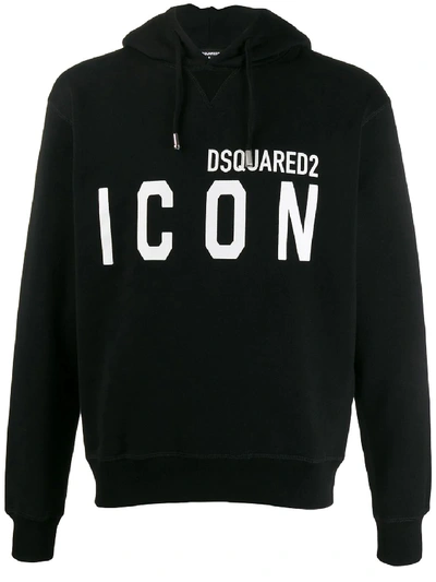 Shop Dsquared2 Sweatshirt Icon Black