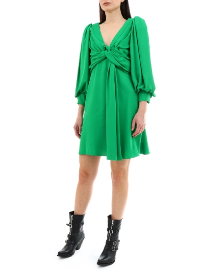 Shop Celine Green Dress
