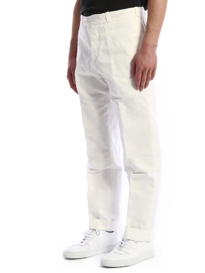 Shop Pt01 Cotton Trousers White